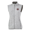 Charles River Bear Head Silver Ladies Sweater Vest